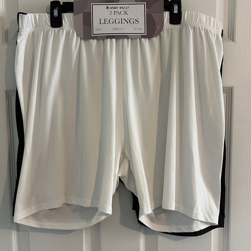 Star Style Biker shorts 2 pack
